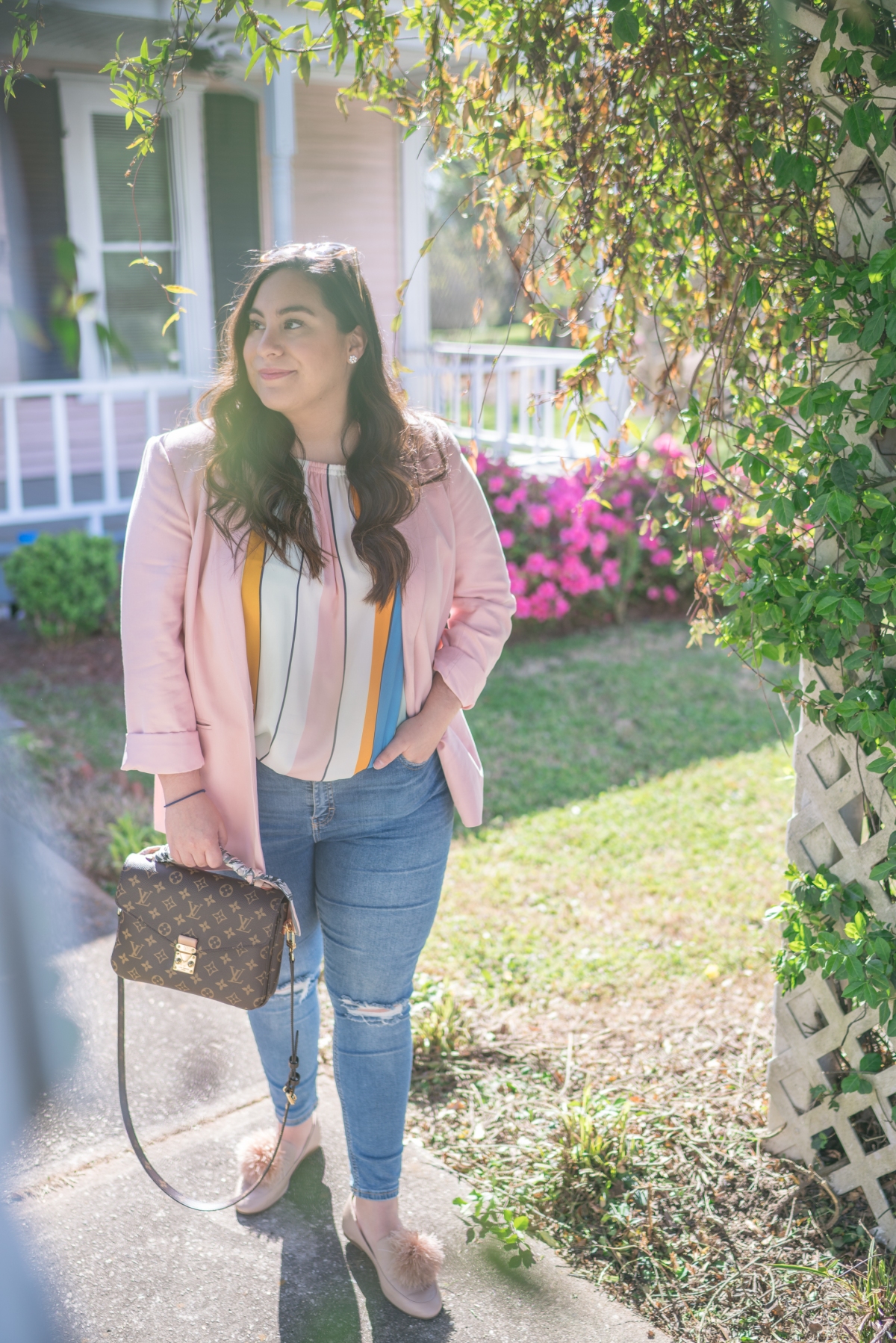 The Perfect Pink Blazer for Spring